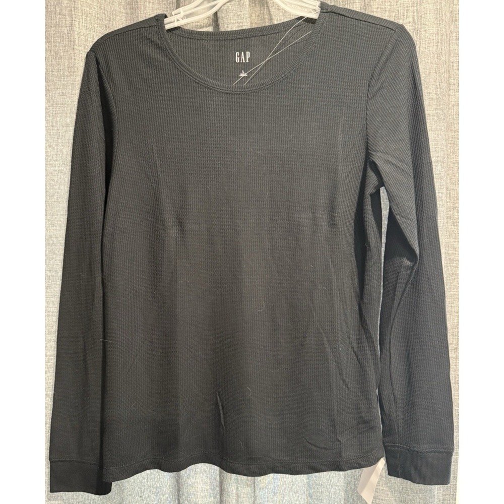 Gap Shirt Womens Large Modal Long Sleeve Tee Crewneck Basic Layer Piece NWT